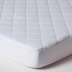 Cot Bed Quilted Waterproof Mattress Protector Pack Of 2