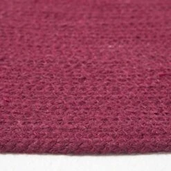 Plum Handmade Woven Braided Round Rug, 120 Cm 10 Plum Handmade Woven Braided Round Rug, 120 Cm -Best Homeware Store ru1336c 04