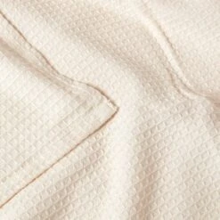 Organic Cotton Waffle Blanket/ Throw Natural 10 Organic Cotton Waffle Blanket/ Throw Natural -Best Homeware Store sf1121e 05 5
