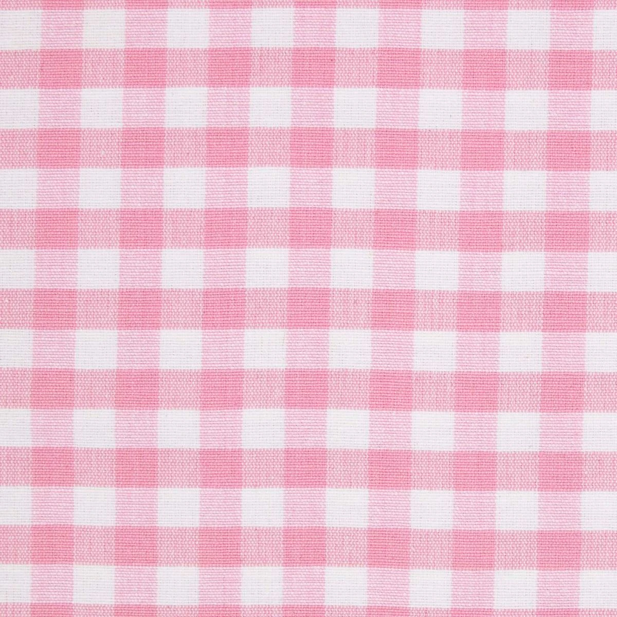 Cotton Gingham Check Pink Ready Made Eyelet Curtains 7 Cotton Gingham Check Pink Ready Made Eyelet Curtains - Image 5