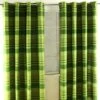 Cotton Morocco Striped Green Curtain Pair 1 Cotton Morocco Striped Green Curtain Pair -Best Homeware Store sf1129 cotton morocco striped green curtain pair