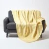 Cotton Halden Chevron Yellow Throw 2 Cotton Halden Chevron Yellow Throw -Best Homeware Store sf1779 01