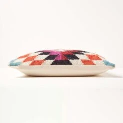 Manila Handwoven Kilim Cushion With Feather Filling, 45 X 45 Cm 10 Manila Handwoven Kilim Cushion With Feather Filling, 45 X 45 Cm -Best Homeware Store sf2071 4