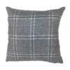 Blue Woven Check Tartan Cushion Cover