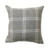 Mauve Woven Check Tartan Cushion Cover