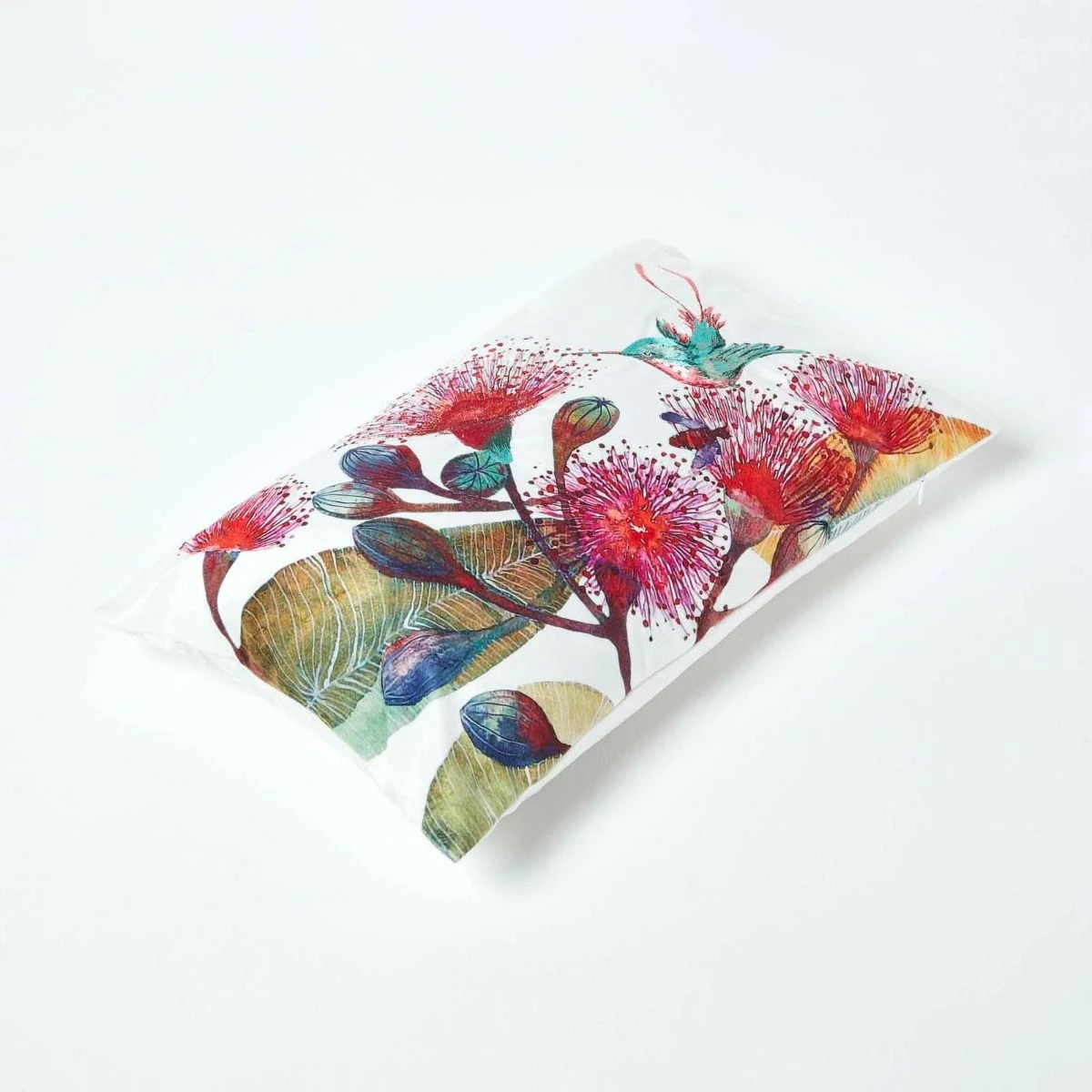 Hummingbird Filled Embroidered Cushion, 30 X 50 Cm 7 Hummingbird Filled Embroidered Cushion, 30 X 50 Cm - Image 5