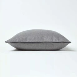 Felt Grey Filled Cushion, 50 X 50 Cm 10 Felt Grey Filled Cushion, 50 X 50 Cm -Best Homeware Store sf2148 4