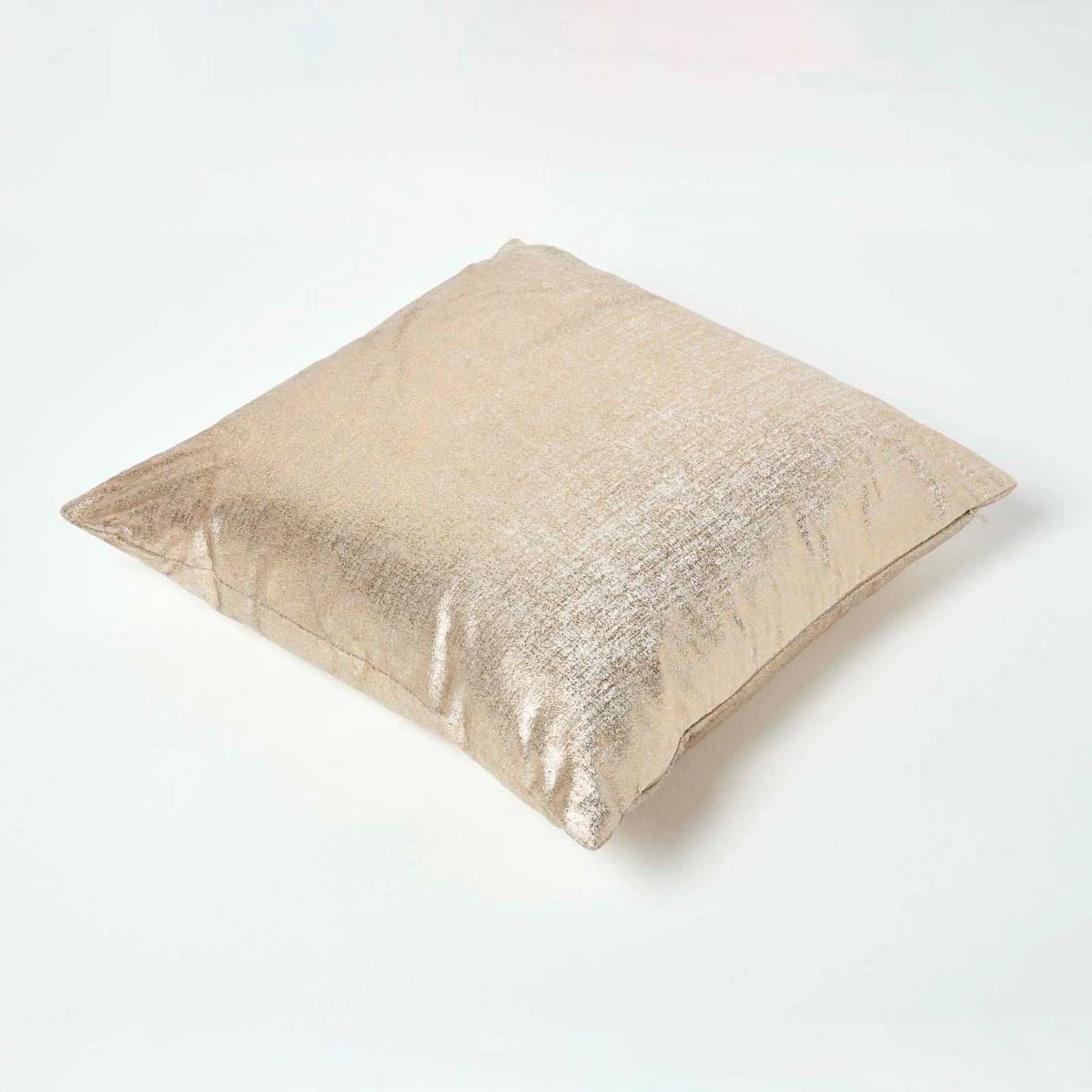 Metallic Gold Filled Cushion, 56 X 56 Cm 7 Metallic Gold Filled Cushion, 56 X 56 Cm - Image 5