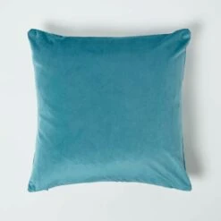 Teal Jungle & Parrot Velvet Filled Cushion 46 X 46 Cm 8 Teal Jungle & Parrot Velvet Filled Cushion 46 X 46 Cm -Best Homeware Store sf2246 2