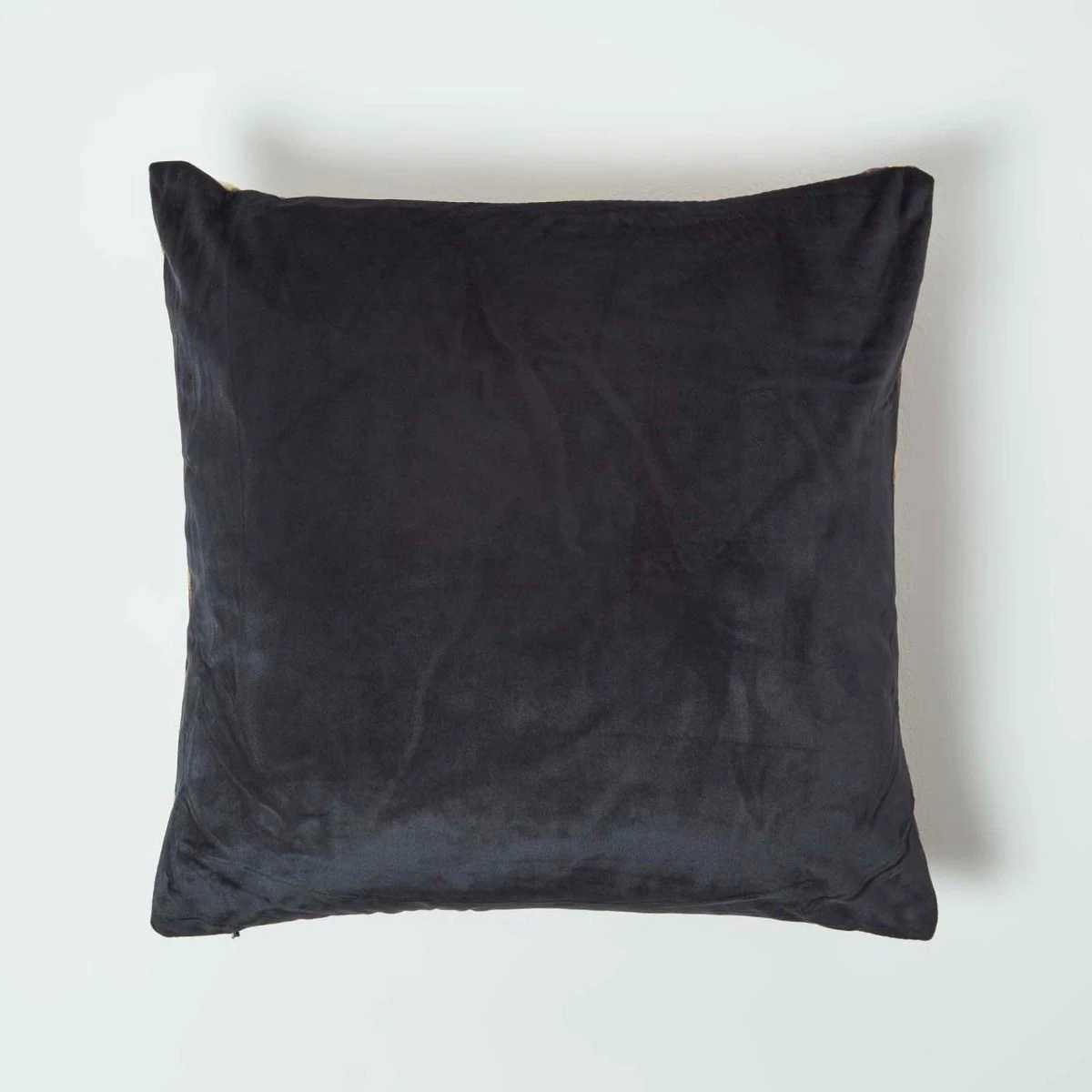 Tiger Print Velvet Filled Cushion 46 X 46 Cm 4 Tiger Print Velvet Filled Cushion 46 X 46 Cm - Image 2