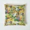 Floral Botanical Garden Yellow Velvet Filled Cushion 46 X 46 Cm 2 Floral Botanical Garden Yellow Velvet Filled Cushion 46 X 46 Cm -Best Homeware Store sf2252b 1