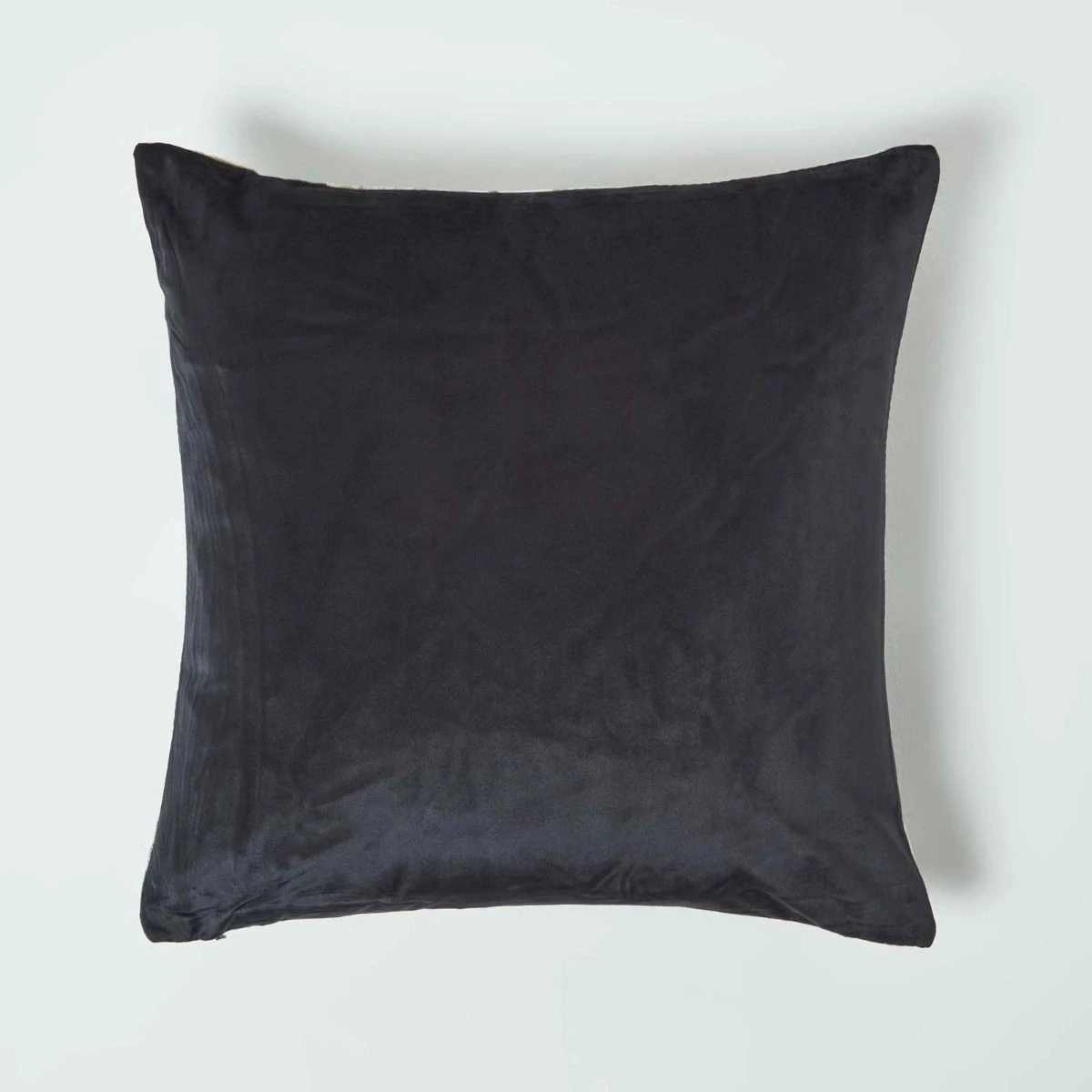 Floral Butterfly Garden Grey Velvet Filled Cushion 46 X 46 Cm 4 Floral Butterfly Garden Grey Velvet Filled Cushion 46 X 46 Cm - Image 2