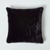 Soft Touch Faux Fur Black Filled Cushion 46 X 46 Cm 2 Soft Touch Faux Fur Black Filled Cushion 46 X 46 Cm -Best Homeware Store sf2254d 1