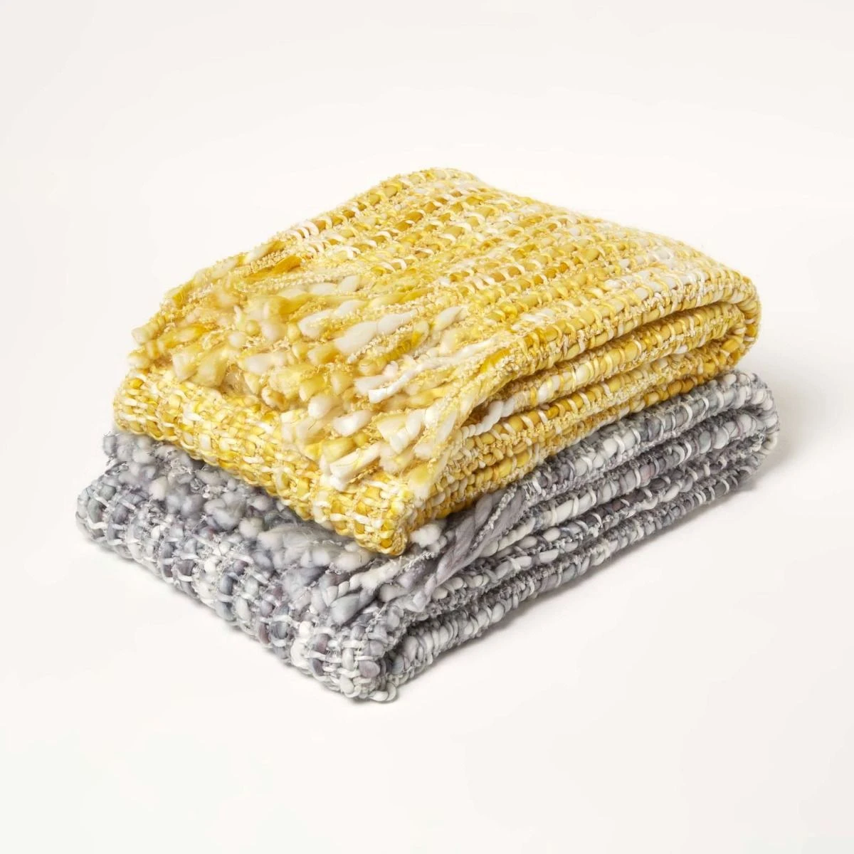 Ophelia Soft Grey Throw With Tassels 125 X 150 Cm 8 Ophelia Soft Grey Throw With Tassels 125 X 150 Cm - Image 6