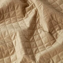 Diamond Quilted Beige Velvet Bed Throw 12 Diamond Quilted Beige Velvet Bed Throw -Best Homeware Store sf2290 4