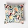 Mango Tree Green Filled Velvet Cushion 46 X 46 Cm