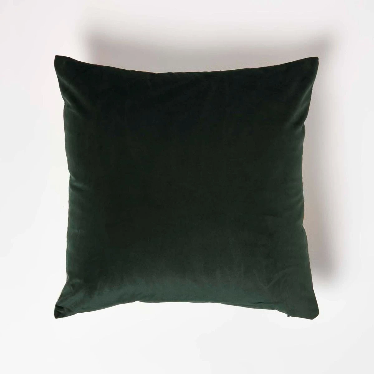 Mango Tree Green Filled Velvet Cushion 46 X 46 Cm 5 Mango Tree Green Filled Velvet Cushion 46 X 46 Cm - Image 3