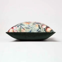 Mango Tree Green Filled Velvet Cushion 46 X 46 Cm 10 Mango Tree Green Filled Velvet Cushion 46 X 46 Cm -Best Homeware Store sf2312 4