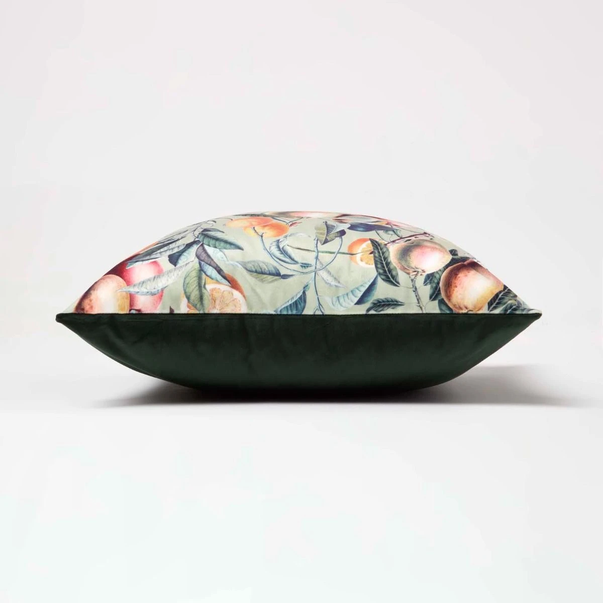 Mango Tree Green Filled Velvet Cushion 46 X 46 Cm 6 Mango Tree Green Filled Velvet Cushion 46 X 46 Cm - Image 4